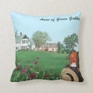 An schauend mit Liebe, Pillow Anne der grünen Kissen
