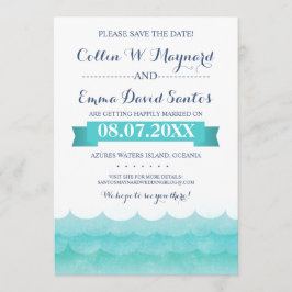 An Sea Nautical Save the Dates Save The Date