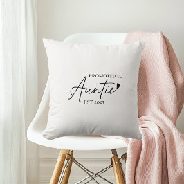 An Tante EST befördert | New Auntie Gift Kissen
