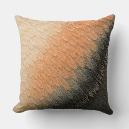 An ultra-close macro of moth's wing  kissen