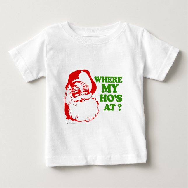 An wo mein hos? baby t-shirt (Vorderseite)