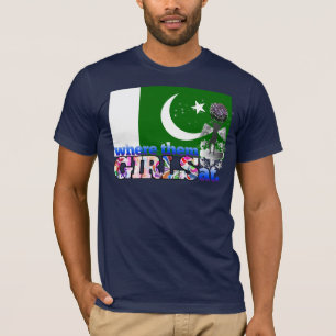 An wo sie pakistanische Mädchen? T-Shirt