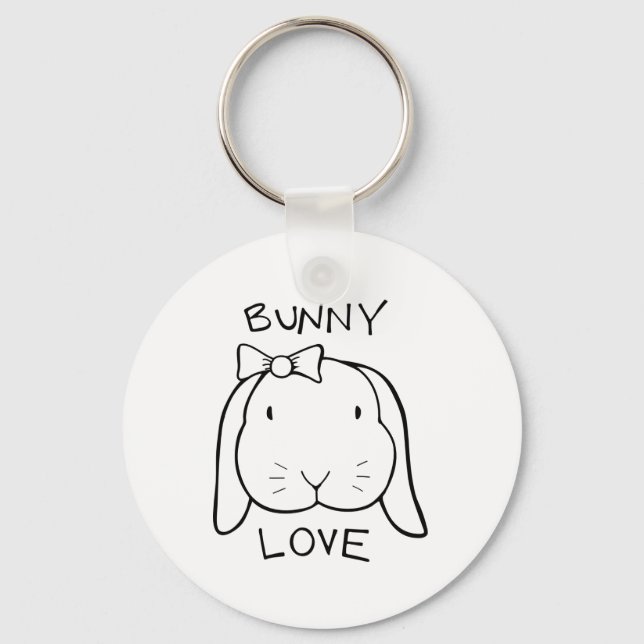 Ana Bunny Key Chain Schlüsselanhänger (Vorderseite)