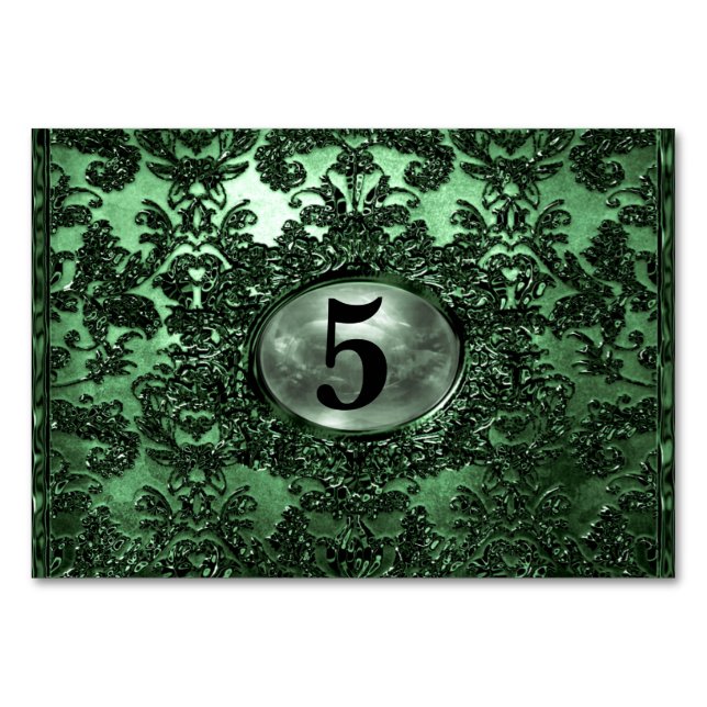 Anabella II Elegant Unique Tischnummer (Vorderseite)