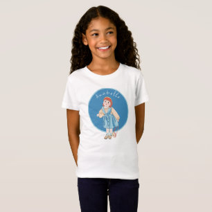 "Anabelle" Niedliches Mädchen Zeichnend Kinder T-Shirt