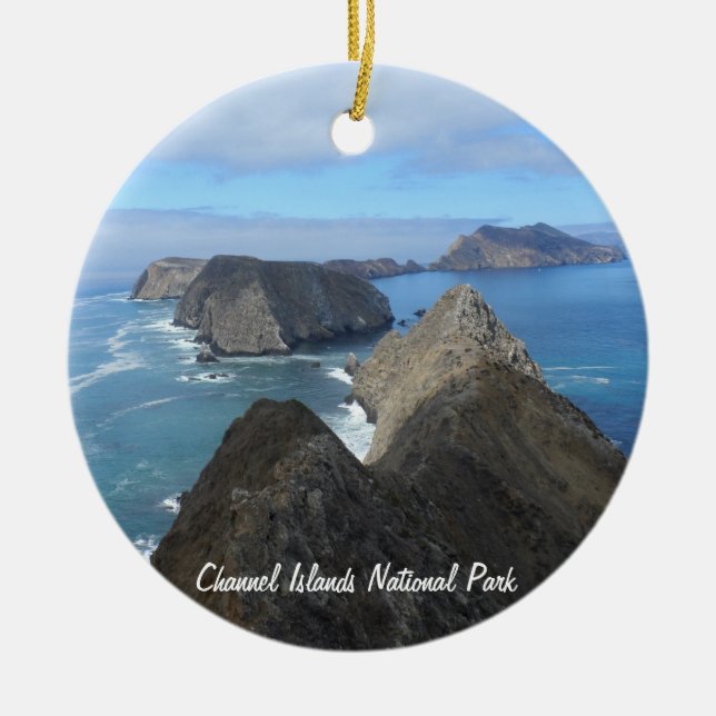 Anacapa Insel-Kanal-Insel-Nationalpark Keramikornament (Vorne)