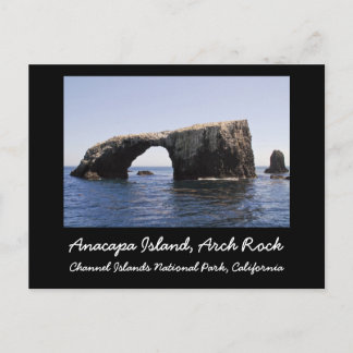 Anacapa Island Arch Rock Postkarte