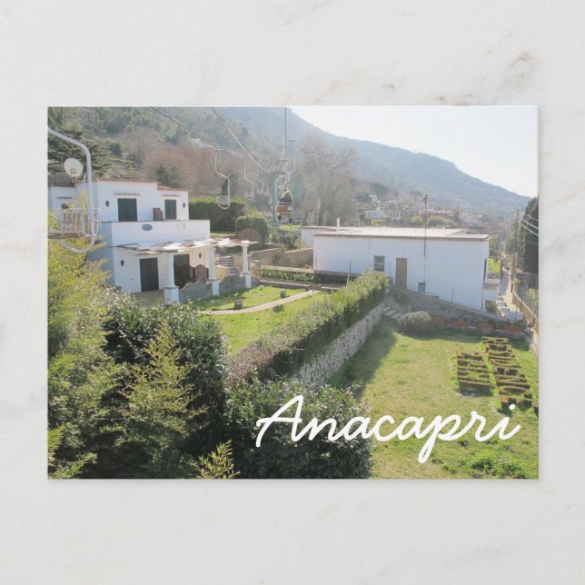 Anacapri Lift Postkarte (Vorderseite)