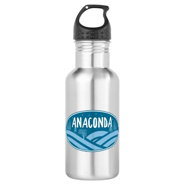 Anaconda Montana Außenbereich Edelstahlflasche (Vorderseite)