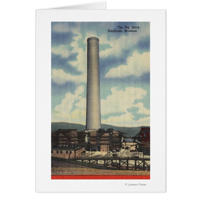 Anaconda, Montana - Fonderie de Washoe (Devant)