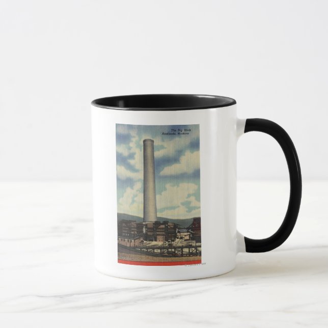 Anaconda, Montana - Washoe Smelter Tasse (Rechts)