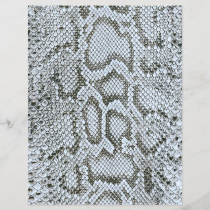 Anaconda Snakeskin Textur 2 Seite Scrapbook Papier