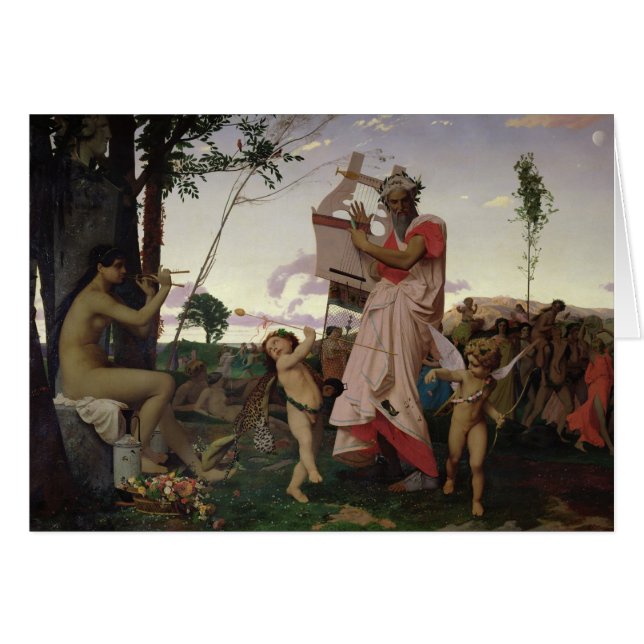 Anacreon, Bacchus und Aphrodite, 1848 (Vorderseite (Horizontal))