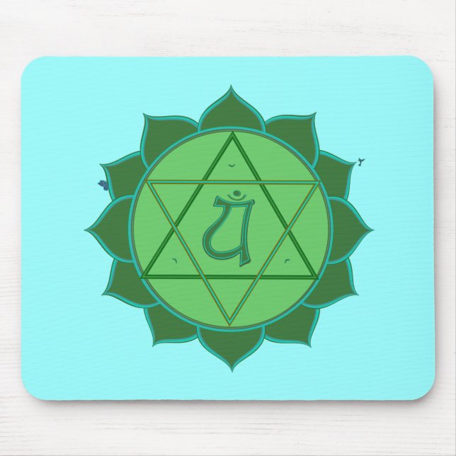 Anahata Chakra Mousepad (Vorne)