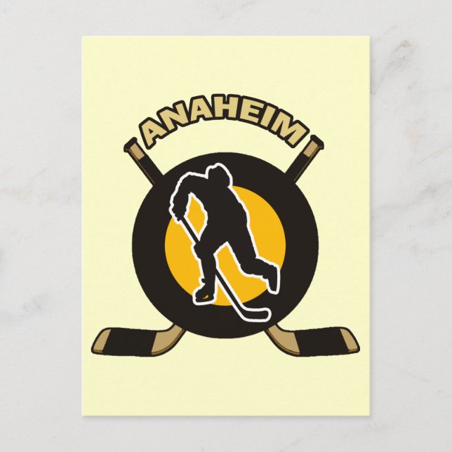 ANAHEIM HOCKEY POSTKARTE (Vorderseite)
