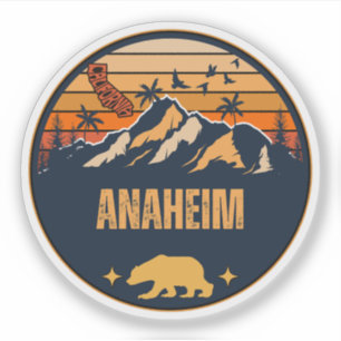 Anaheim, Kalifornien Aufkleber