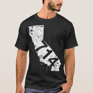 Anaheim Santa Ana Area Code 714 , California Gift  T-Shirt