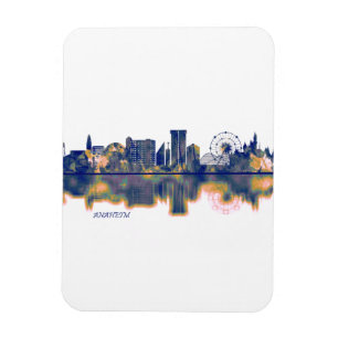 Anaheim-Skyline Magnet