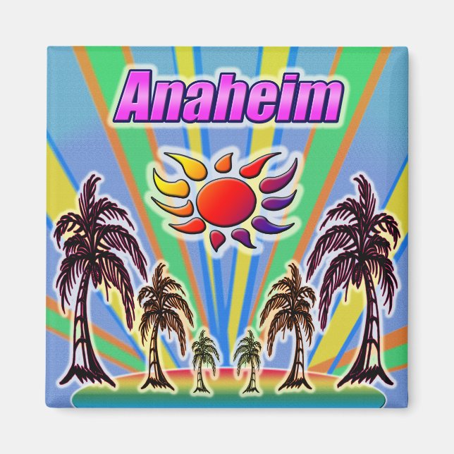 Anaheim Summer Love Magnet (Devant)