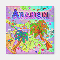 Anaheim Vacance Magnet cible