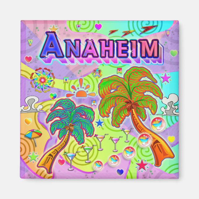 Anaheim Vacation Target Magnet (Vorne)