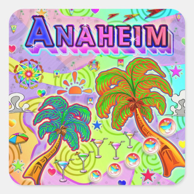 Anaheim Vacation Target Sticker (Vorderseite)