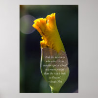 Anais Nin Citation Inspiration Poster