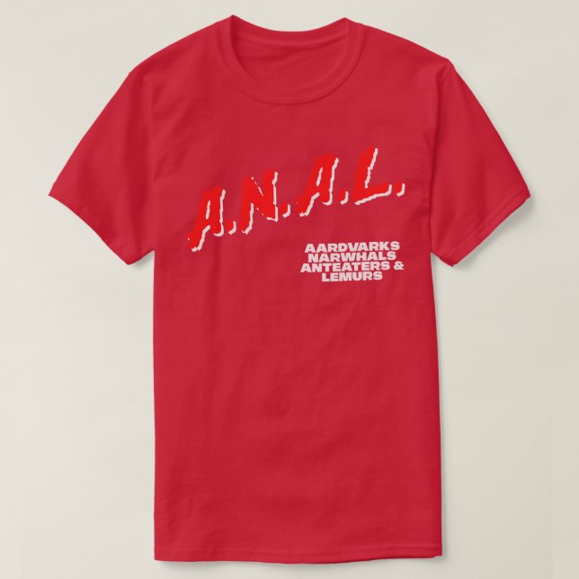 ANAL T-Shirt (Design vorne)