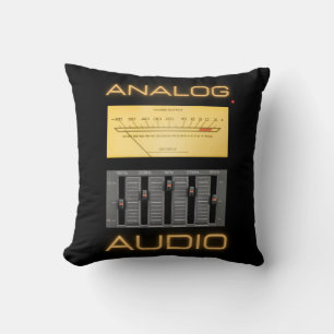 Analog Audio Audiophiles Kissen