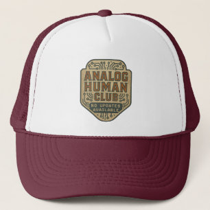 Analog Human Club Trucker Hat - Vintag & Bold Truckerkappe