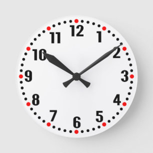 Analoge Art Runde Wanduhr
