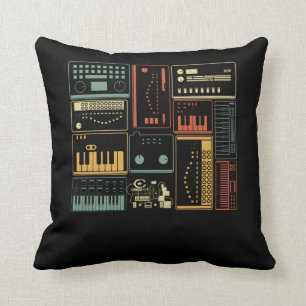 analoge modulare Tastatur für Synthesizer-Musikpr Kissen