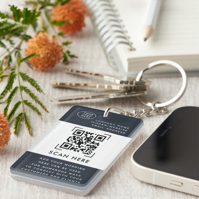 Analyse du code QR | Promotion du logo commercial (Devant droit)