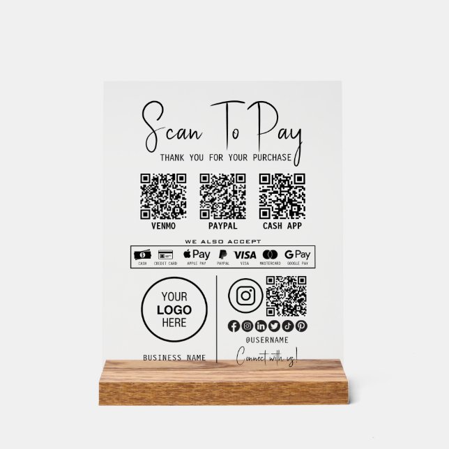 Analyser Pour Payer Entreprise Qr Code Paiement Mo (Recto)