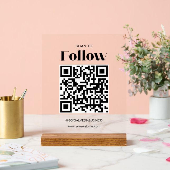 Analyser pour suivre le code QR Social Media Busin (Mariage)