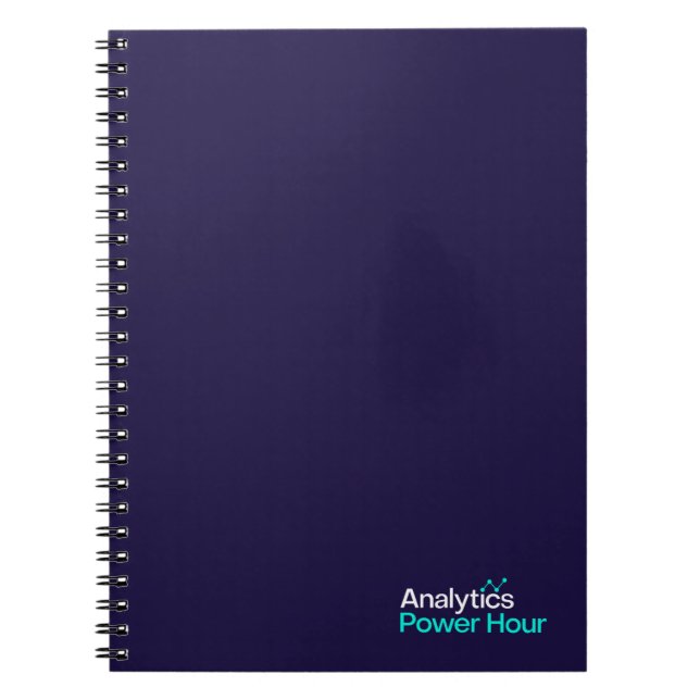 Analytics Power Hour Spiral Notebook Notizblock (Vorderseite)