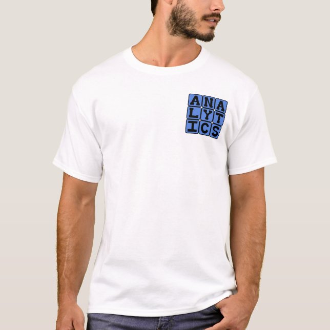 Analytik, Sinnvolle Muster in Daten T-Shirt (Vorderseite)