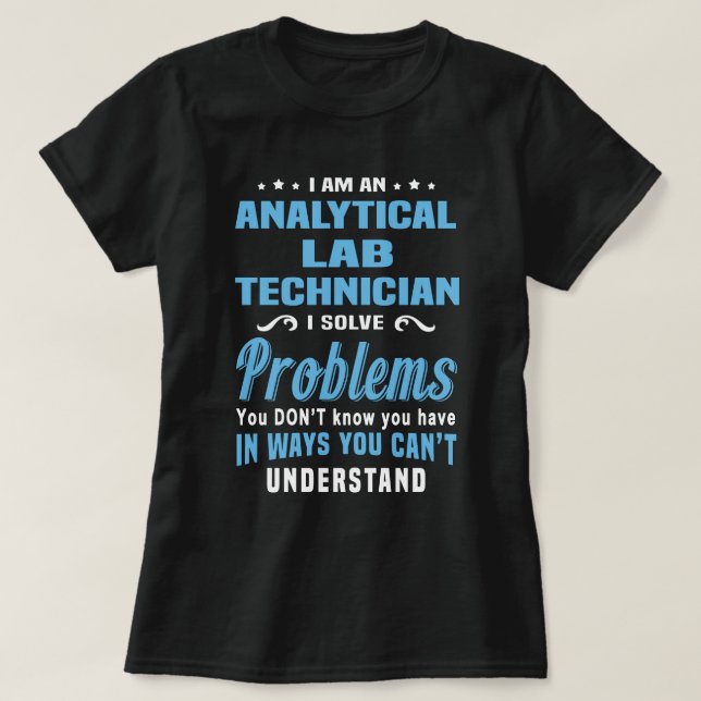 Analytiker Labrador T-Shirt (Design vorne)