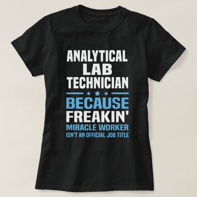 Analytiker Labrador T-Shirt (Design vorne)