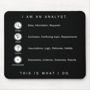 Analytiker Mousepad