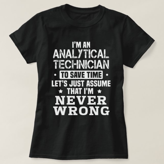 Analytiker T-Shirt (Design vorne)