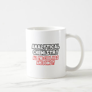 Analytische Chemie... Coole Kinder Kaffeetasse