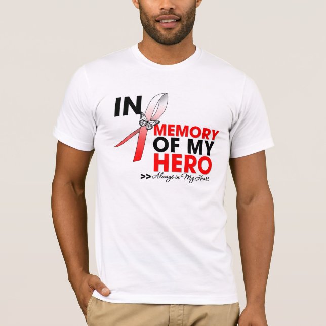 Anämie-Tribut zum Gedenken an meinen Held T-Shirt (Vorderseite)