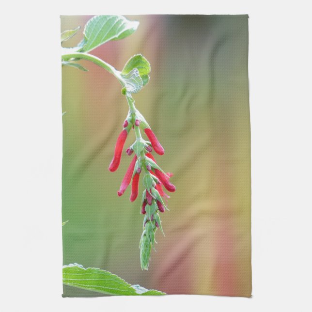 Ananapfelblüte Küchentuch (Vertikal)