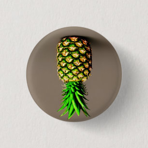 Ananas 3 cm Abzeichen Button