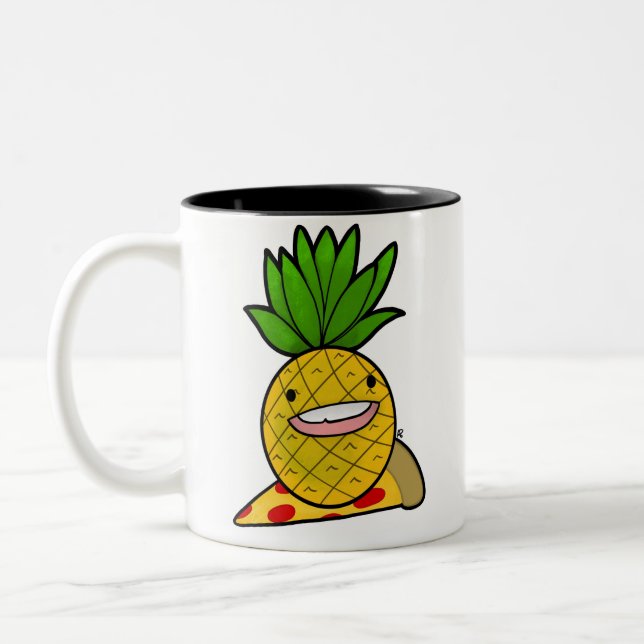 Ananas à la pizza Mug (Gauche)