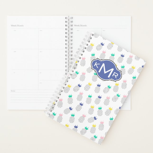 Ananas Abstraits | Monogramme (Devant avec enveloppe)