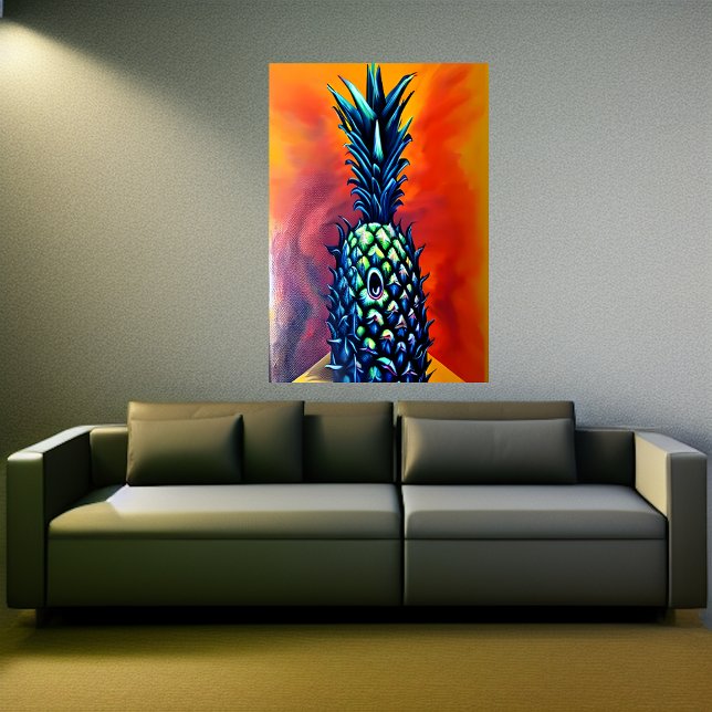 Ananas | AI Art Poster (Von Creator hochgeladen)