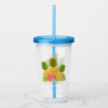 Ananas Akrylic Tumbler
