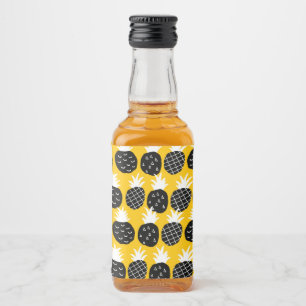 Ananas Alkoholflaschenetikett